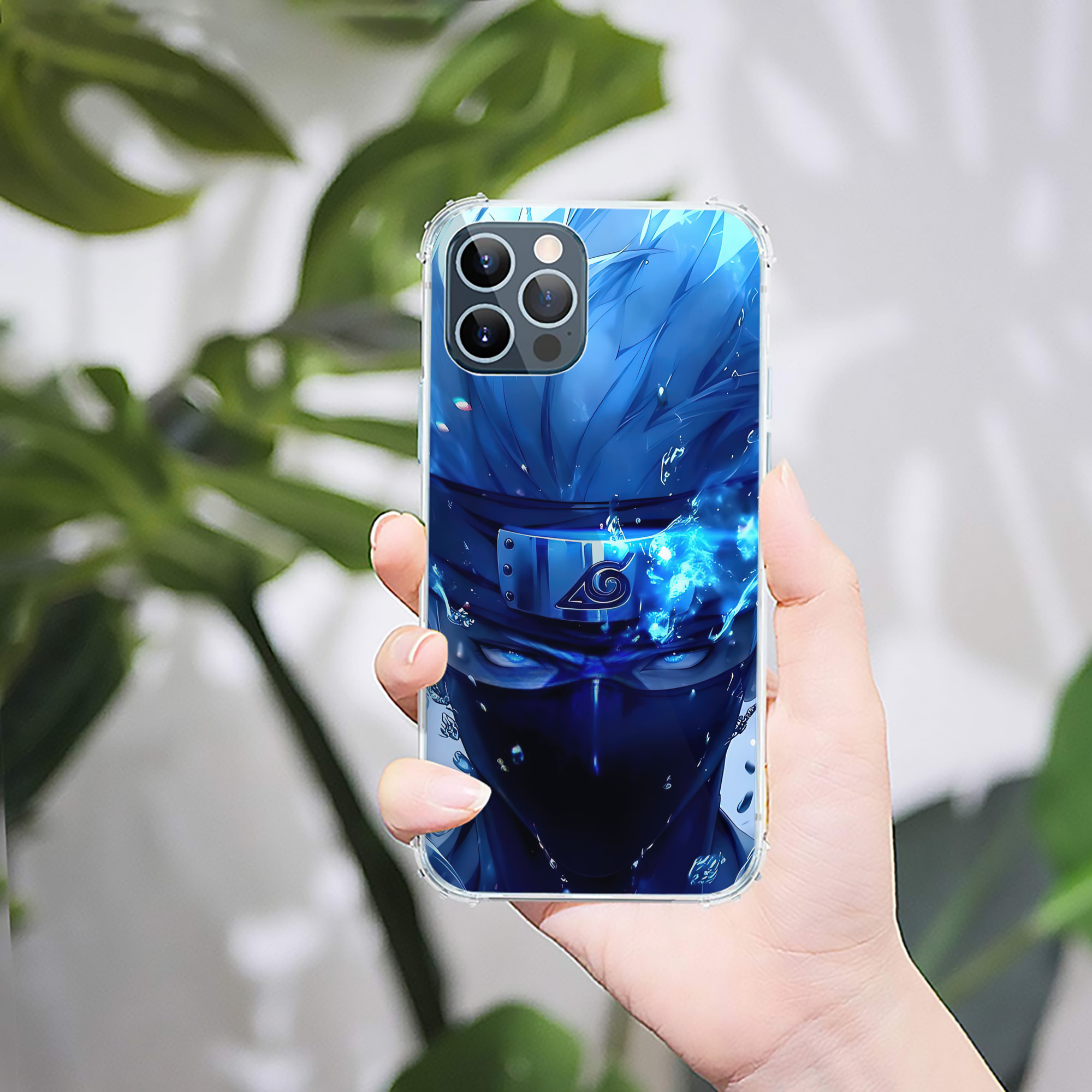 （画像用） NARUTO -ナルト- NARUTO -ナルト- 疾風伝 【iPhone 12シリーズ対応】透明スマホケース（クリアソフトケース）